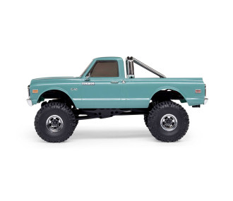1/30 SCX30 Chevrolet K10 4X4 RTR Brushed Rock Crawler (Batterie & Chargeur), Vert
