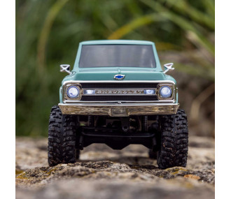 1/30 SCX30 Chevrolet K10 4X4 RTR Brushed Rock Crawler (Batterie & Chargeur), Vert