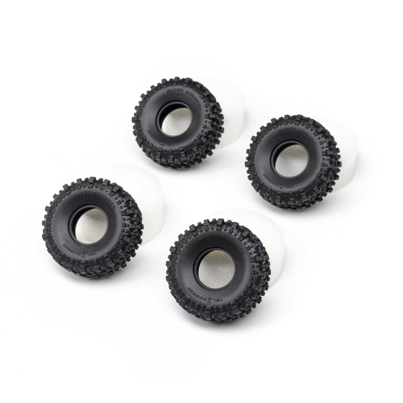 AXI-3329 Tires & Foam (4), Bogger: SCX30  
