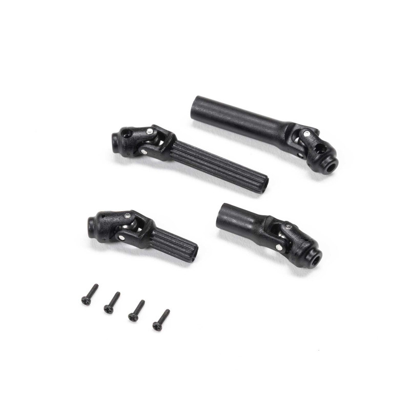 AXI-3321 Driveshafts, Front/Rear: SCX30 