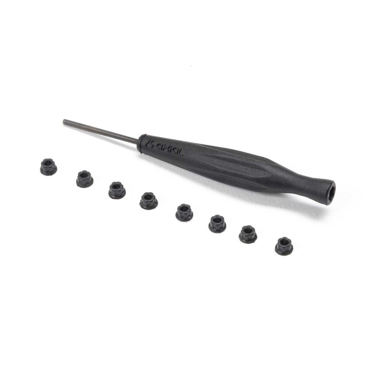 AXI-3328 Wheel Nut (8), Wheel Nut Tool: SCX30  
