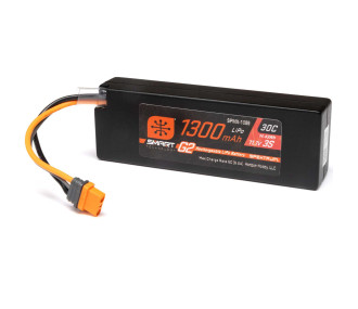 Batterie Spektrum Accu lipo 11.1v 1300mAh 3S 30C IC2 G2 SPMX-1089