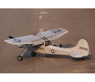 L-19 Birddog 55 size EP-GP ( 1,72m Spannweite) silberne Version