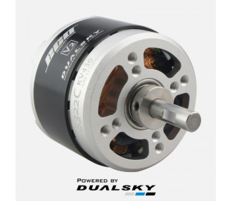 Moteur Dualsky Eco 5322C V2 (510g, 300kv, 2560W)