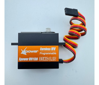Servo XPower Digital Standard Numérique Coreless HV1130 - Programmable