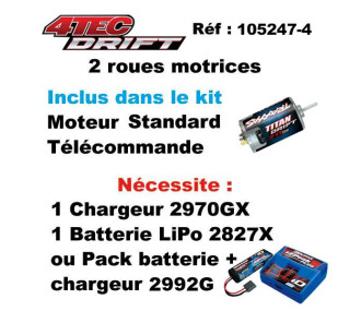 4-TEC NISSAN 240 DRIFT ROUGE