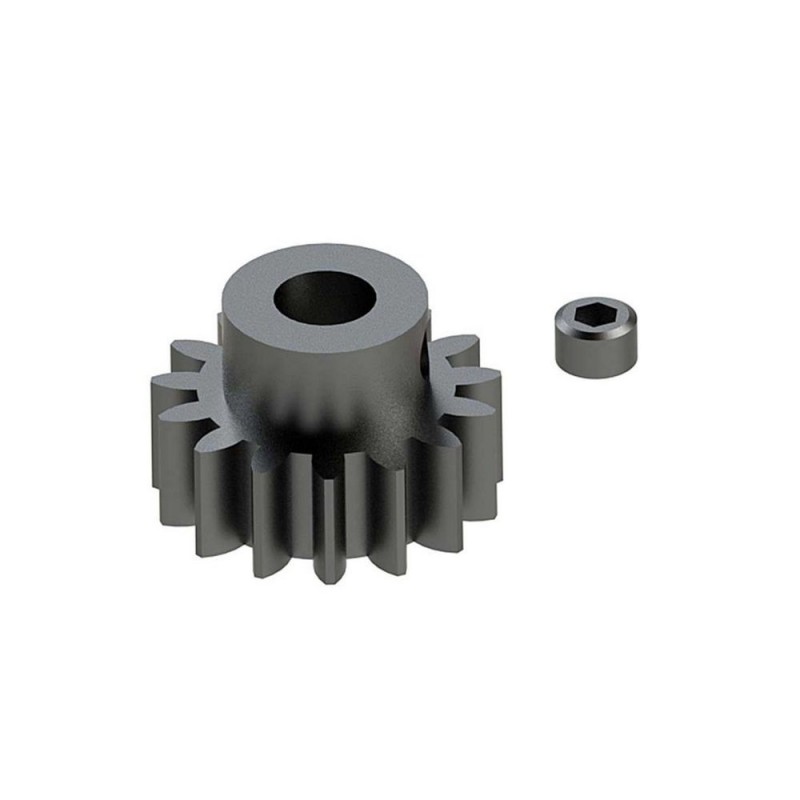 ARRMA AR310476 Piñón de Acero 15T Mod1 5mm