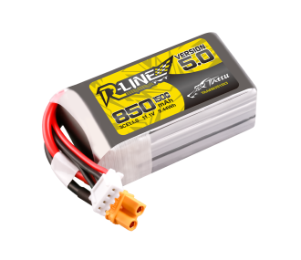 Batterie Tattu R-Line Version 5.0 850mAh 3S 11.1V 150C Lipo Pack Prise XT30U-F 