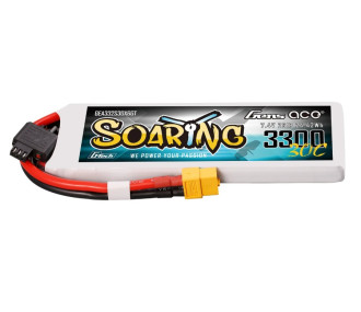 Akku Gen ace Soaring lipo 2S 7.4V 3300mAh 30C Steckdose XT90