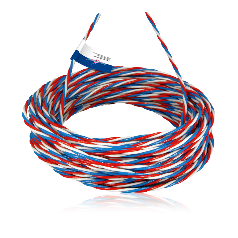 Cable souple silicone 3 brins 0,5mm² torsadé 100m PowerBox Maxi Premium