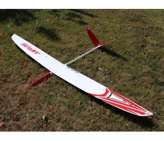 Jarvis Full Carbone env.2.55m blanc & rouge RCRCM