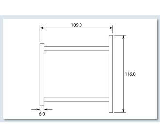 Support moteur électrique pour PH232-TUCANO TURBOPROP 2,6m