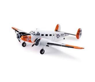 Beechcraft D18/RC-45J 1.5m BNF Basic with AS3X+ and SAFE Select E-Flite