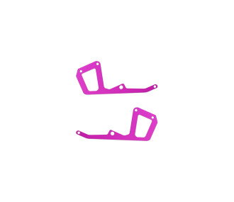 m2 v3 pro renfort châssis droite et gauche couleur violet