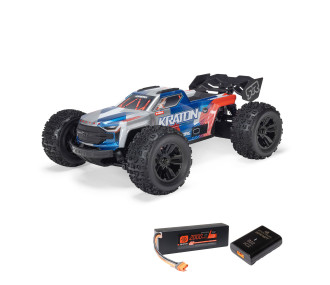 Arrma Mini Kraton 4X4 3S BLX 1/16 - Monster Truck RC Brushless (Pack Complet avec Batterie et Chargeur)