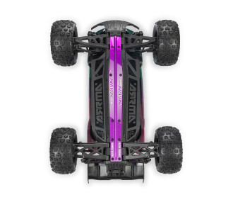 Arrma Mini Kraton 4X4 3S BLX 1/16 - Monster Truck RC Brushless - Rose (Pack Complet avec Batterie et Chargeur) ARA2508ST2