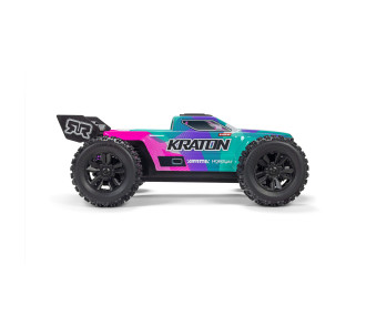 Arrma Mini Kraton 4X4 3S BLX 1/16 - Monster Truck RC Brushless - Rose (Pack Complet avec Batterie et Chargeur) ARA2508ST2