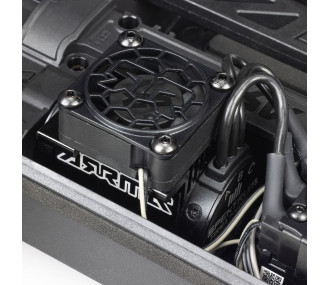 Arrma Mini Kraton 4X4 3S DSC 1/16 - Monster Truck RC Brushless - Rouge et noir ARA2508T1