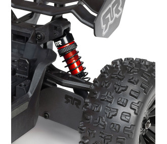 Arrma Mini Kraton 4X4 3S DSC 1/16 - Monster Truck RC Brushless - Rouge et noir ARA2508T1