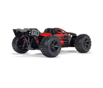 Arrma Mini Kraton 4X4 3S DSC 1/16 - Monster Truck RC Brushless - Rouge et noir ARA2508T1