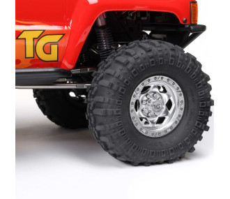 AXIAL SCX24 Chevrolet C10 1967 4WD 1/24 - Micro Crawler RTR (Pack Complet) - Rouge - AXI-2062T2