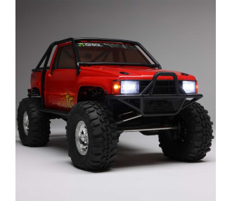 AXIAL SCX24 Chevrolet C10 1967 4WD 1/24 - Micro Crawler RTR (Pack Complet) - Rouge - AXI-2062T2