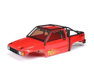 AXIAL SCX24 Chevrolet C10 1967 4WD 1/24 - Micro Crawler RTR (Pack Complet) - Rouge - AXI-2062T2