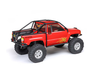 AXIAL SCX24 Chevrolet C10 1967 4WD 1/24 - Micro Crawler RTR (Pack Complet) - Rouge - AXI-2062T2