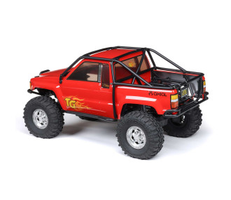 AXIAL SCX24 Chevrolet C10 1967 4WD 1/24 - Micro Crawler RTR (Pack Complet) - Rouge - AXI-2062T2