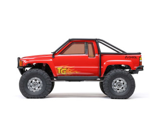 AXIAL SCX24 Chevrolet C10 1967 4WD 1/24 - Micro Crawler RTR (Pack Complet) - Rouge - AXI-2062T2