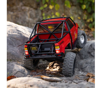AXIAL SCX24 Chevrolet C10 1967 4WD 1/24 - Micro Crawler RTR (Pack Complet) - Rouge - AXI-2062T2