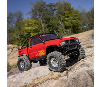 AXIAL SCX24 Chevrolet C10 1967 4WD 1/24 - Micro Crawler RTR (Pack Complet) - Rouge - AXI-2062T2