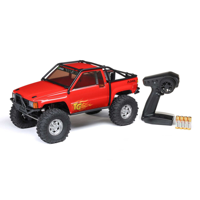 AXIAL SCX24 Chevrolet C10 1967 4WD 1/24 - Micro Crawler RTR (Pack Complet) - Rouge - AXI-2062T2