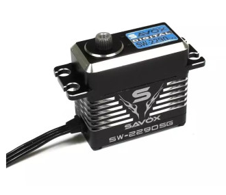 Servo numérique étanche Savox SW-2290SG (81g, 70kg.cm, 0.11s/60°)