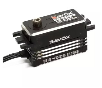 Servo numérique profil bas Savox SB-2262SG (62g, 30kg.cm, 0.065s/60°)