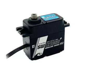 Servo numérique étanche Savox SW-1210SG+ (71g, 20kg.cm, 0.15s/60°)