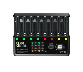 Chargeur et analyseur de piles NC3000 Octa AA/AAA NiMH/NiCD SkyRc