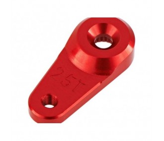 ARRMA AR340102 Servo Horn Metal 25T Aluminio Rojo