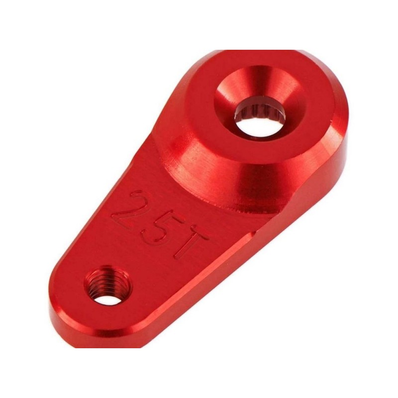 ARRMA AR340102 Metal Servo Horn 25T Aluminum Red
