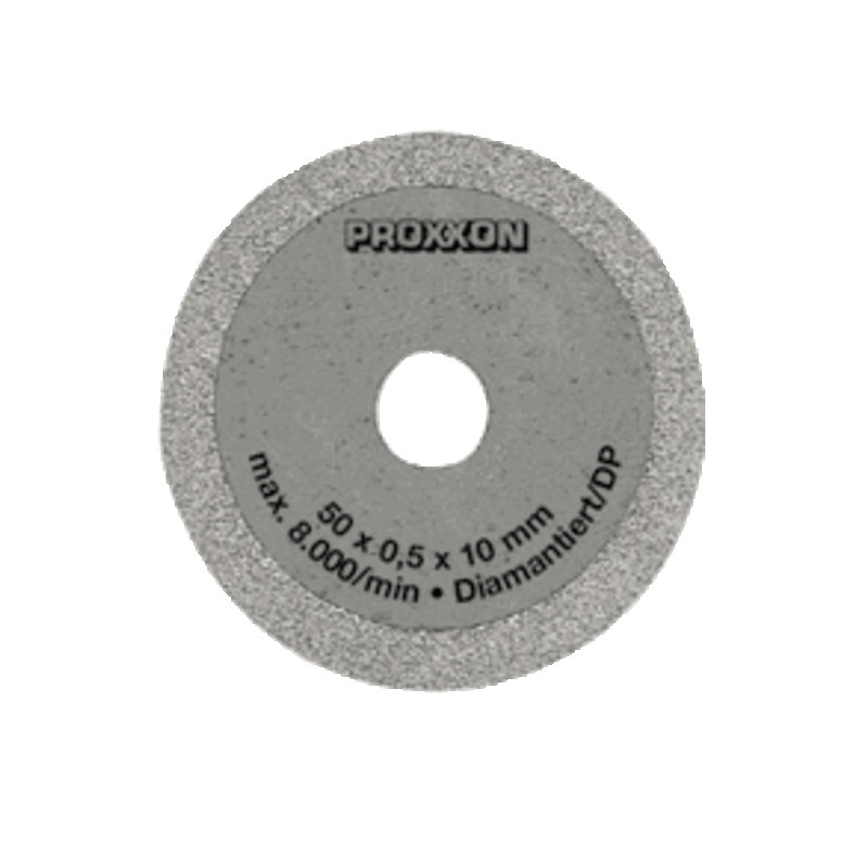 Lame de scie circulaire 50 x 0,5 x 10 mm, denture diamant