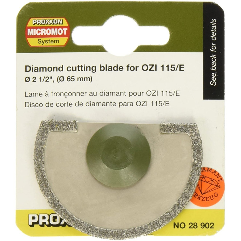 Lame pour couper, diamantée 65mm pour OZI/E Proxxon