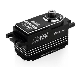 Servo S15 Brushless Low Profile SSR MG (15kg/0.06s) Power HD