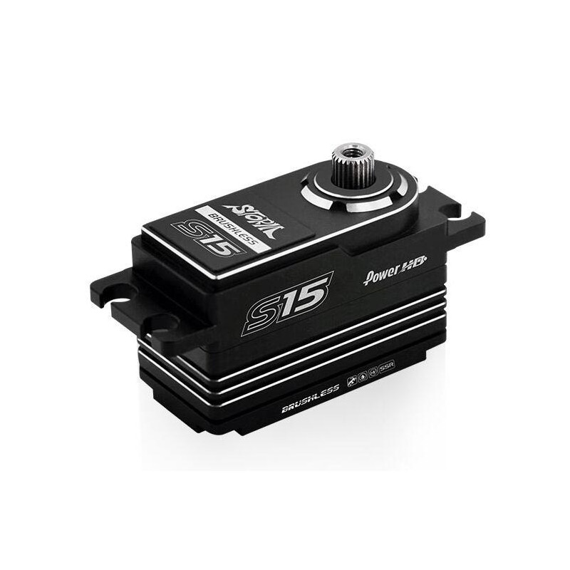 Servo S15 Brushless Low Profile SSR MG (15kg/0.06s) Power HD