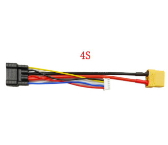 Adaptador largo de Traxxas (TRX) a XT60 macho 4S