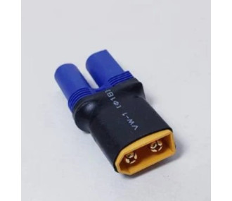 Adattatore corto da EC5 femmina a XT60 maschio