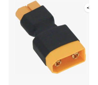 Adattatore corto da XT60 femmina a XT90 maschio
