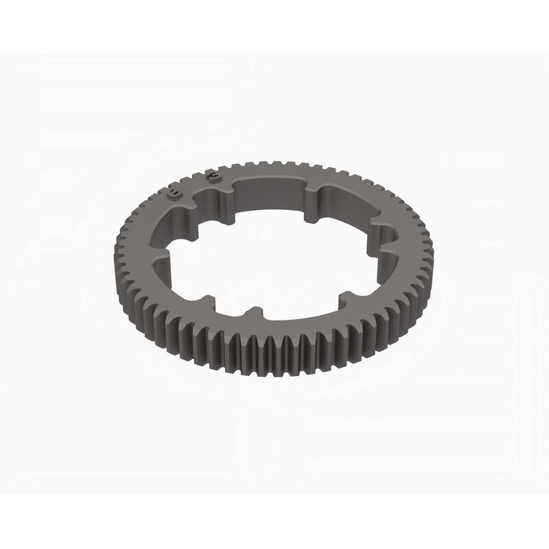 Couronne de transmission 63T MOD 0.5: MINI Kraton ARRMA