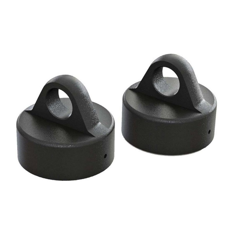 ARRMA AR330491 Aluminum Shock Cap Black 6S (2)
