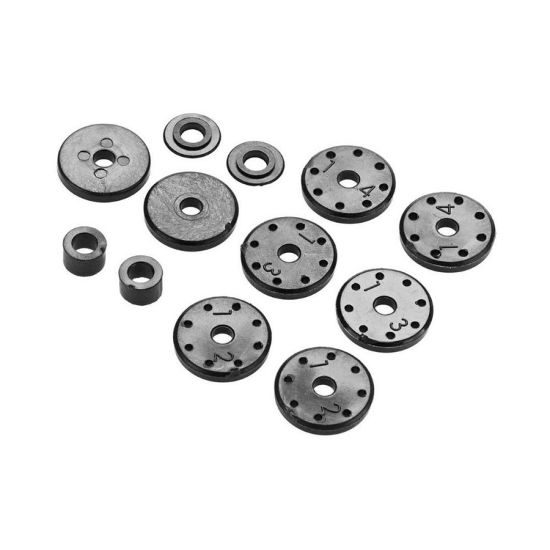 ARRMA AR330339 Set pistoni ammortizzatori Nero (2)