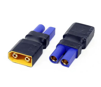 Adaptador corto de EC5 hembra a XT90 macho